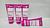 GEL ROSA MASQUETA DERMACHEN C/12PCS
