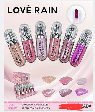 LIP GLOSS LOVE RAIN C/24PCS