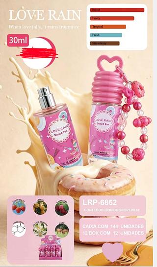 PERFUME 30ML LOVE RAIN C/12PCS