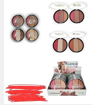 PALETA MULTI FACE 3 EM 1 LUA NEVE C/12PCS