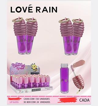 LIP GLOSS LOVE RAIN C/24PCS