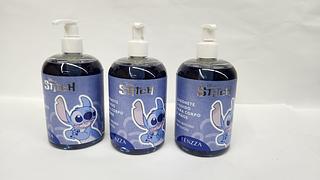 SABONETE LIQUIDO PARA CORPO E MAO STITCH FENZZA C/12PCS