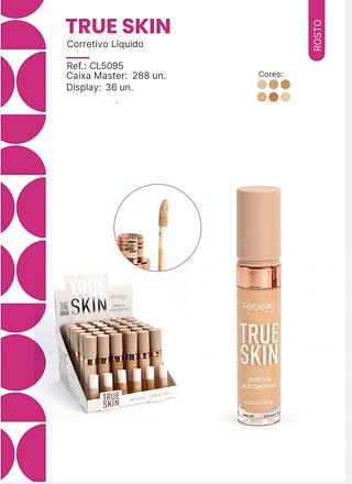 CORRETIVO LIQUIDO TRUE SKIN MATTE FEBELLA C/36PCS