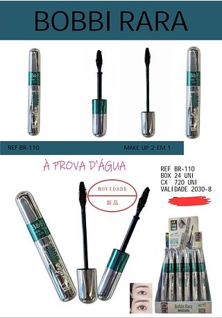 MASCARA DE CILIOS 2 EM 1 BOBBI RARA C/24PCS