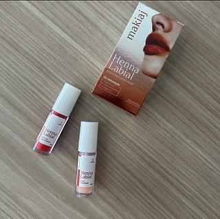 HENNA GLOSS LABIAL VERMELHO C/6PS