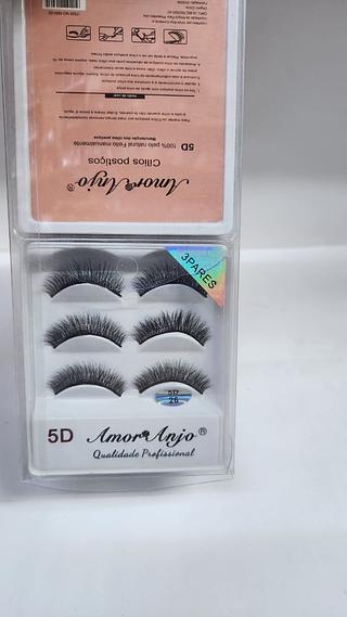 CILIOS AMOR ANJO 3 PAR C/12PCS