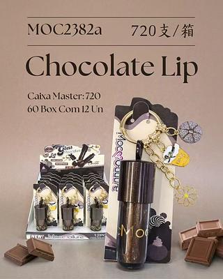 LIP GLOSS CHOCOLATE C/24PCS