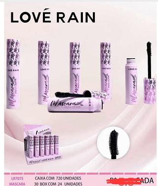 MASCARA DE CILIOS LOVE RAIN C/24PCS