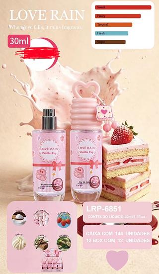 PERFUME 30ML LOVE RAIN C/12PCS