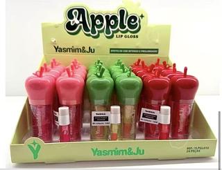 LIP GLOSS APPLE YASMIM JU C/24PCS