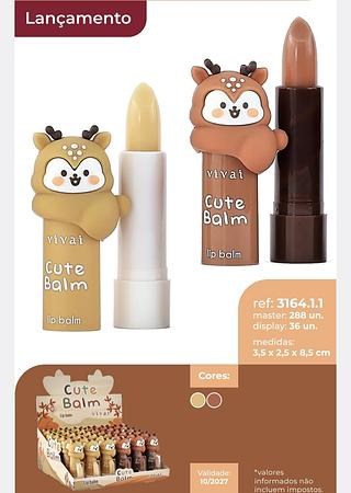 LIP BALM CUTE VIVAI C/36PCS