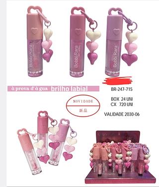 BRILHO LABIAL BOBBI RARA C/24PCS