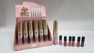 LIP DUO BATOM E GLOSS BELLE ANGEL C/24PCS