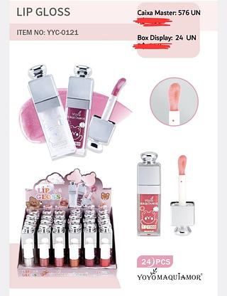 LIP GLOSS CO GLITTER YOYO MAQUIAMOR C/24PCS