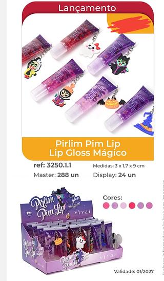 PIRLIM PIM LIP GLOSS MAGICO VIVAI C/24PCS
