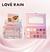 PALETA DE SOMBRAS GLITTER LOVE RAIN C/12PCS