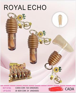 LIP GLOSS MEL LOVE RAIN C/24PCS