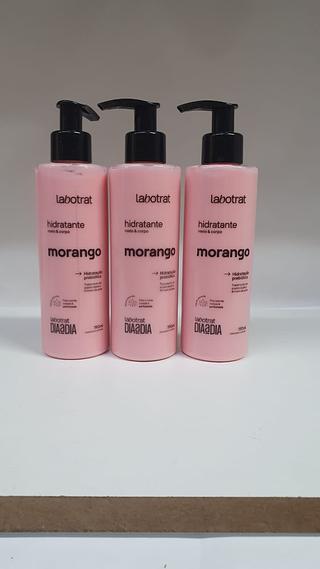 HIDRATANTE ROSTO E CORPO MORANGO LABOTRAT C/12PCS