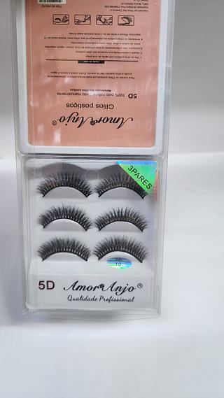 CILIOS AMOR ANJO 3 PAR C/12PCS