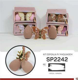 KIT ESPONJA PARA MAQUIAGEM SABRINA SATO C/12PCS
