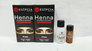 HENNA PARA SOBRANCELHAS EGIPCIA C/6CPS