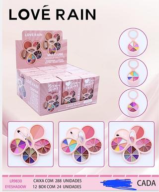 KIT SOMBRAS LOVE RAIN C/12PCS