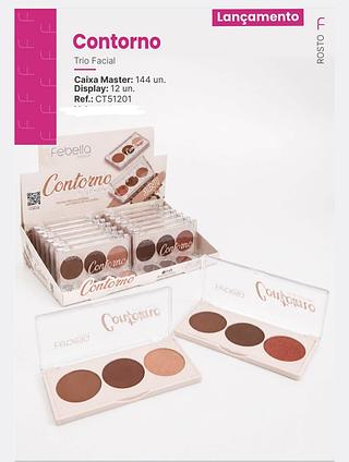 TRIO DE CONTORNO FEBELLA C/12PCS
