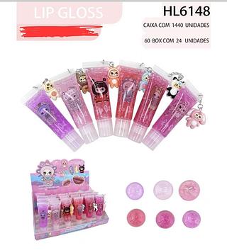 LIP GLOSS HUDA ROYAL C/24PCS