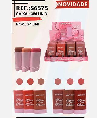 BLUSH EM BASTAO SARAHS BEAUTY C/24PCS