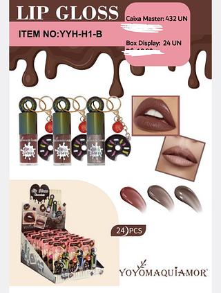 LIP GLOSS YOYO MAQUIAMOR C/24PCS