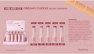 BLUSH CREMOSO STICK DREAMY CHEEKS RUBY ROSE C/36PCS