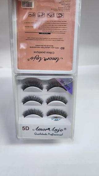 CILIOS AMOR ANJO 3 PAR C/12PCS