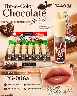 LIP GLOSS CHOCOLATE C/24PCS