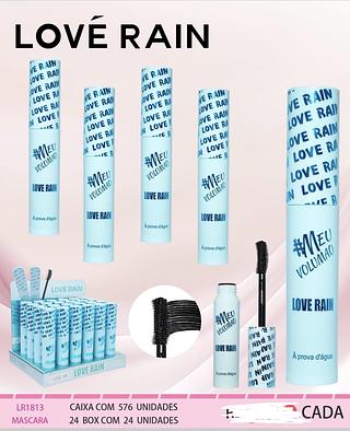 MASCARA DE CILIOS C/24PCS LOVE RAIN