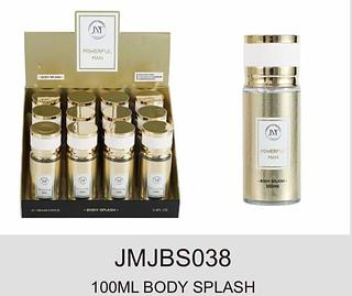 BODY SPLASH VANILLA 100ML MASCULINO C/12PCS