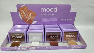 ILUMINADOR COMPACTO FINE LIGHT MOOD RUBY ROSE C/24PCS