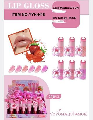 LIP GLOSS YOYO MAQUIAMOR C/24PCS