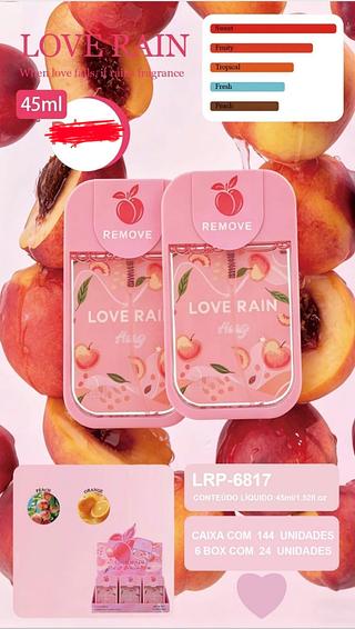 PERFUME 45ML LOVE RAIN C/24PCS