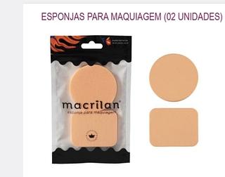 ESPONJA PARA MAQUIAGEM MACRILAN C/36PCS