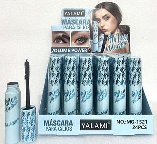 MASCARA DE CILIOS YALANMI C/24PCS