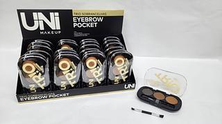 TRIO SOBRANCELHAS EFEITO MATTE UNI C/24PCS