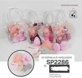 KIT ESPONJA PARA MAQUIAGEM SABRINA SATO C/12PCS