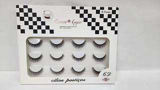 CILIOS POSTICOS AMOR ANJO 6PARES C/10PCS