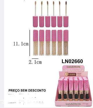 CORRETIVO LIQUIDO LUA NEVE C/24PCS