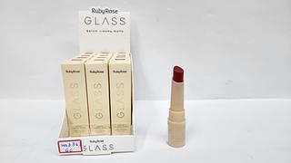BATOM CREAMY MATTE GLASS RUBY ROSE C/12PCS