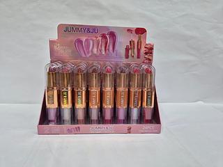 BATOM E GLOSS 2 EM 1 C/24PCS