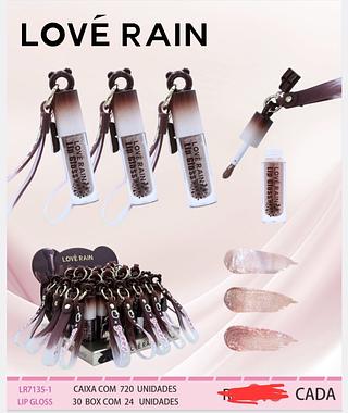 LIP GLOSS LOVE RAIN C/24PCS