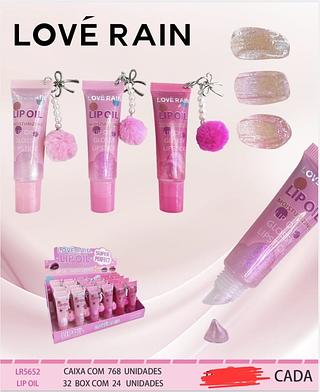 LIP OIL LOVE RAIN C/24PCS