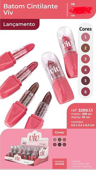 BATOM CINTILANTE VIV VIVAI C/24PCS