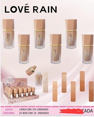 CONTORNO LIQUIDO LOVE RAIN C/24PCS